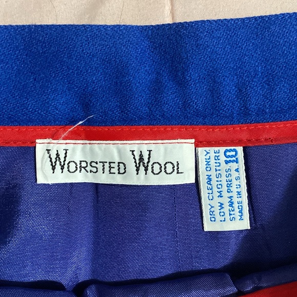 Maxi electric blue maxi skirt - Picture 3 of 6